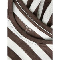 NAME IT Peplum Bluse Nilje Chocolate Brown